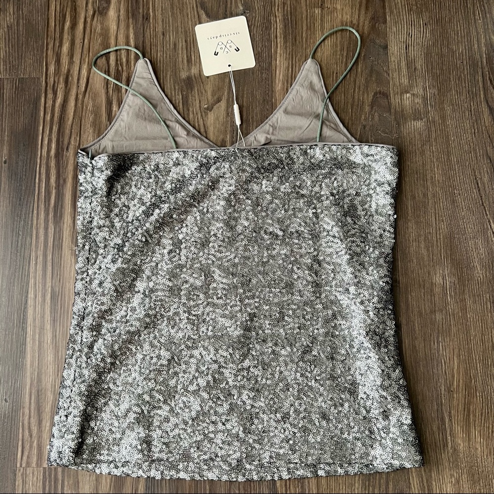 Six Crisp Days NWT Sequin Camisole - Picture 7 of 14